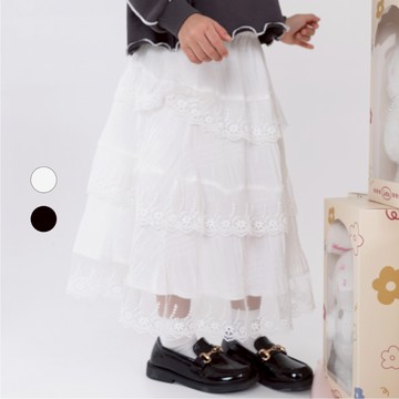 50% Fifty Percent｜蕾絲蛋糕裙【童裝】｜02512161001