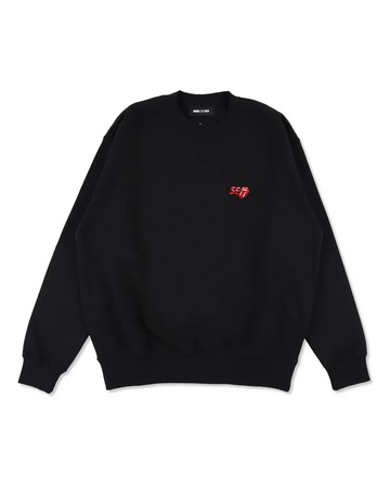 WDSxTRS CREWNECK SWEATSHIRT BK