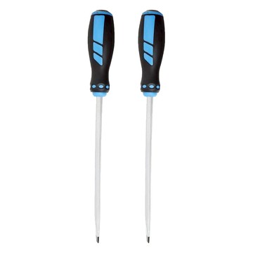 磁性膠柄八吋一字螺絲起子 8*200mm  2支