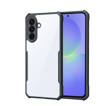 XUNDD 軍事防摔 三星 Galaxy A36 5G 鏡頭全包覆 清透保護殼 手機殼(夜幕黑)