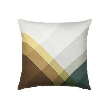 Herringbone Pillow 水彩波紋 抱枕（棕）