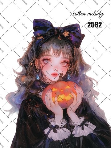 original sticker no.2582 人物貼紙 原創貼紙 原創人物貼紙 裝飾貼紙 cotton melody