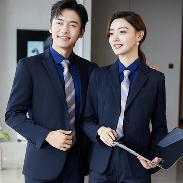新款大學生面試西裝套裝女職業正裝黑色商務OL西服外套工作服春秋