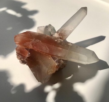 天然水晶 水晶簇 紅水晶 紅晶 紅兔毛 水晶原礦 天然原石  水晶