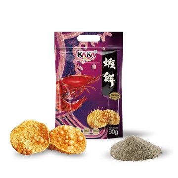 kaka 醬燒蝦餅 90g 台式鹽酥
