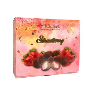 Schokolake 伯爵茶黑巧克力草莓雪球(90g)