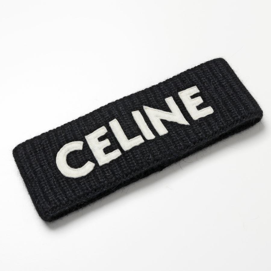 セリーヌ CELINE ヘッドバンド ヘアバンド ウール アンゴラ ユニセックス275×75cm