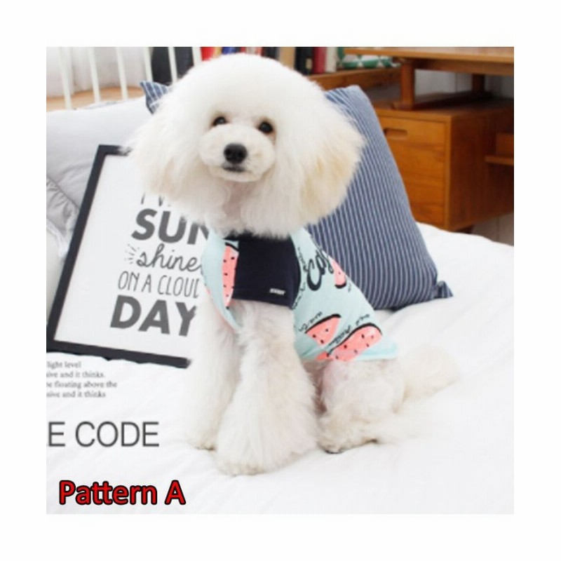 マウマウ 犬 服 犬服 夏用 クール ｔシャツ シャツ つなぎ 春 夏 ペット服 かわいい おしゃれ スイカ 薄手 Dts0012 ユニセックス その他 L Mowmow 通販 Lineポイント最大get Lineショッピング