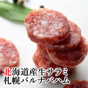 生サラミ ギフト 3個セット 札幌バルナバハム 北海道産 豚肉 ソフト サラミ 北海道 お取り寄せ グルメ 冷蔵 送料込み