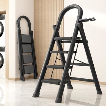 梯.子家用折疊多用途伸縮加厚室內人字.梯步.梯樓.梯便攜四步爬梯