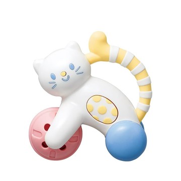 Toyroyal PureCare安心易潔小貓滾輪搖鈴