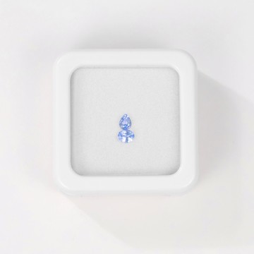 6號藍色藍寶石配石組合4.5mmx3.5mm橢圓冰川藍單色水葫蘆攔胡麻將