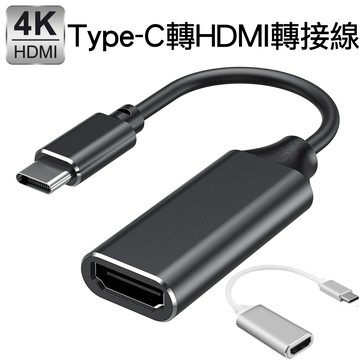 Type C公 - HDMI母 USB-C Type-C轉HDMI-A數位影音轉接線 公對母轉接器USB-C 3.1 介面接口設備系列適用 蘋果APPLE SAMSUNG LG SONY HTC TYPE-C接口手機平板筆電適用