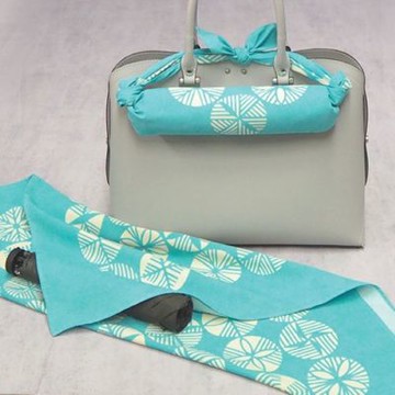 京都風呂敷包巾-伊砂紋樣 二巾-松(防潑水)