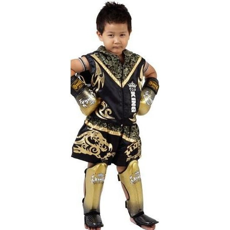 試合用 ジャケット ガウン キックボクシング 小学生 トップキング 子供