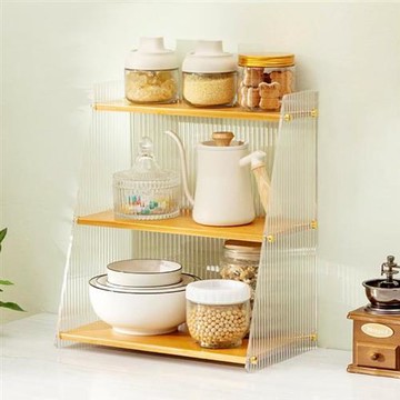 HappyLife 長虹壓克力桌面收納架 三層34公分 Y11300