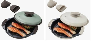 日本 Toffy ‎K-MW3 微波爐專用 調理盤 烤盤 微波烤盤 烤鍋 煎盤 微波爐炊具 煎烤、熱炒、蒸煮、水煮、炊煮、燉煮調理 日本必買代購