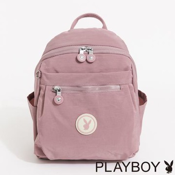 PLAYBOY - 後背包  Daily Life系列 - 粉紫色