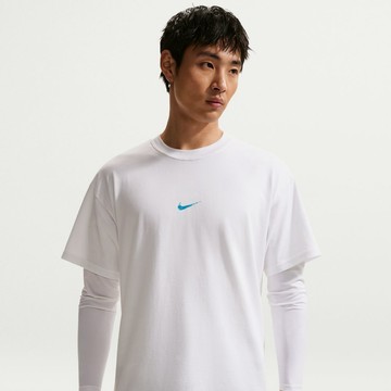 NIKE AS M NK TEE M90 SUMMIT COURT 男籃球短袖 白-IM5055100
