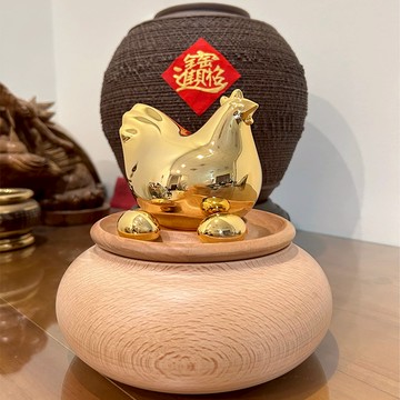 【ADDABLE】無敵發財雞 聚寶盆