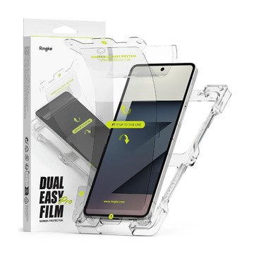 Ringke Dual Easy Pro Film 適用於 Galaxy Z Flip 7 高清透明全覆蓋屏幕保護膜