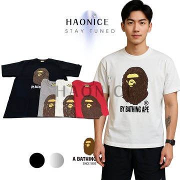 【HAO NICE 】香港經銷商100%日本正品 日本潮流 BAPE FANS SCARF DRAW手繪塗鴉 大猿人頭LOGO 經典百搭款（XX258)