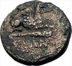 アンティークコイン ABDERA THRACE Genuine Apollo Griffin Authentic Ancient Greek Coin i61421 345BC