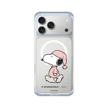 iPhone 17 Pro Max ClearX (MagSafe 兼容) 冰透藍 - 史努比 Snoopy - Snoopy Go to sleep