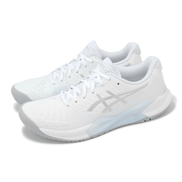 Asics 網球鞋 GEL-Challenger 14 女鞋 白 銀 穩定 亞瑟膠 運動鞋 亞瑟士 1042A231100