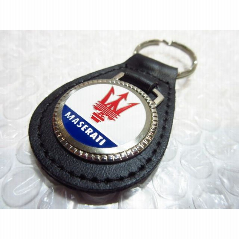 マセラティ/MASERATI 本皮キーホルダーS/アルミエンブレム【type3】 通販 LINEポイント最大0.5%GET LINEショッピング