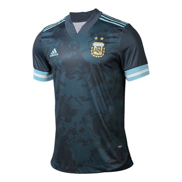 adidas AU Player Edition Argentina Away Breathable Short Sleeve Soccer/Football Jersey Blue