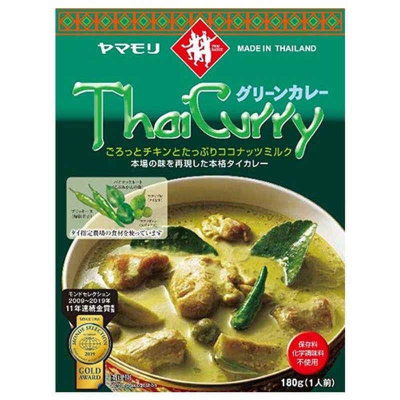 ヤマモリ タイカレーグリーン 180g×5箱入×(2ケース)