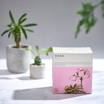 嶢陽茶行 茉莉花茶 3.5克茶包(15包入) 四季原片袋茶