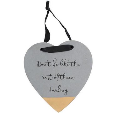 《Creative Tops》Ava混凝土掛飾(愛心)