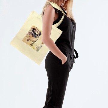 環保單肩包  |  巴哥 | 大袋