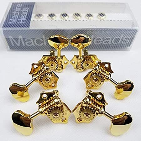 Guitar Parts Grover V97 Vintage Guitar Machine Tuners Gold Tuning Pegs (C