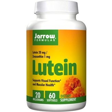 Lutein 20mg, 60 Softgels by Jarrow Formulas