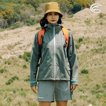 ADISI 女輕薄3L防水透濕超透氣耐磨登山外套 AJ2491036 (S-2XL)｜防水 透氣 防潑水 超撥水 耐磨 三層布