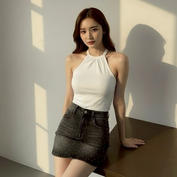 IN SHOP 壓折削肩Bra背心-共3色【KT224930】