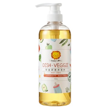 Baby Lion 獅子寶寶 碗盤蔬果清潔劑  700ml  1瓶