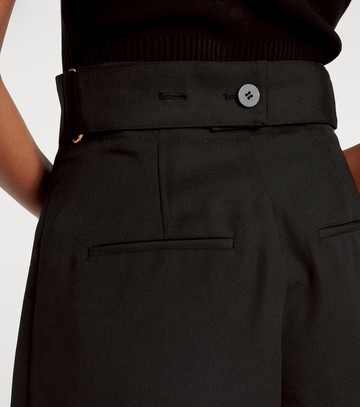Jacquemus Le Short Bari pleated wool shorts
