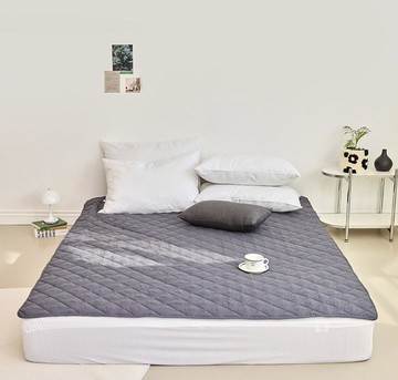 LIV MOM 日常清新絎縫防水睡墊  炭灰色  MS