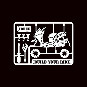 反光屋FKW FORCE FORCE二代 YAMAHA 模型系列 反光貼紙 車貼 防水貼紙 車身貼紙 另有其他車種