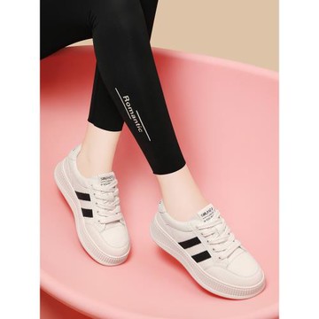 真皮休閑女鞋2025年春夏季新款不累腳休閑百搭潮流軟底運動小白鞋
