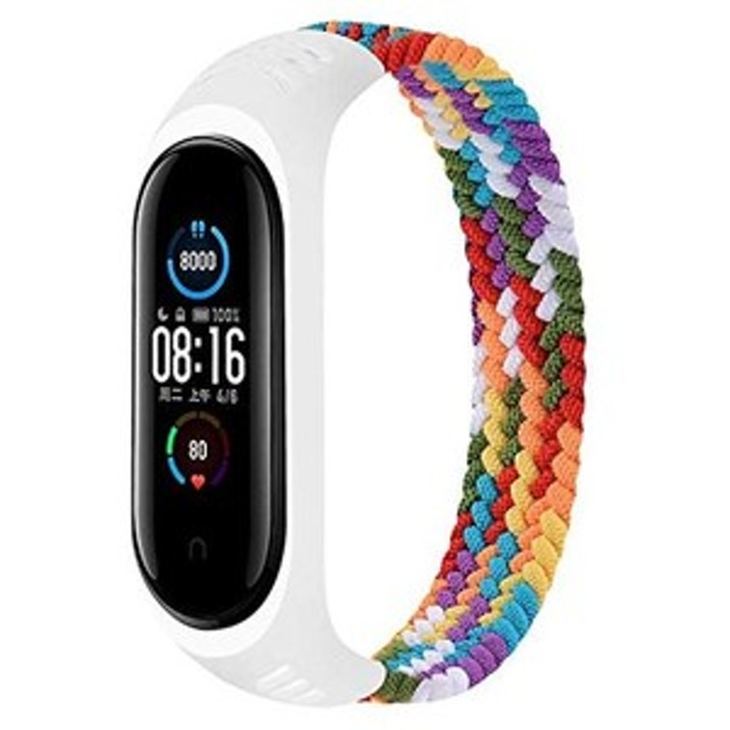 Xiaomi Mi Band 7 6 5 4 3 バンド 編組 ブレスレット - バングル