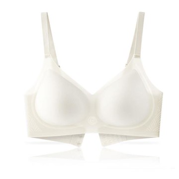 【10衣綾】超薄網紗空氣杯無鋼圈內衣 KDW-8561(零負重/可調式肩帶/集中/全包覆/涼感紗/M-2XL/米白)