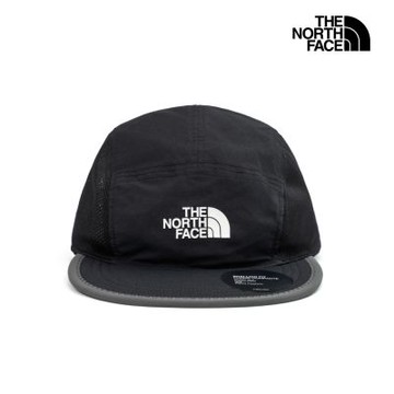 【The North Face 官方旗艦】北面男女款黑色FLASHDRY速乾運動帽｜8EPRJK3