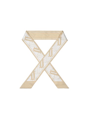 Silk Logo Pattern Scarf [Beige] (JEACED5BS720BE330)