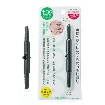 日本綠鐘 專利雙頭粉刺除痘棒QQ-600
