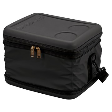 CAPTAIN STAG 鹿牌 長效摺疊保冷袋  12L  霧面黑  1個